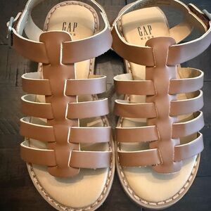 GAP Brown Gladiator Sandals Casual Summer Footwear